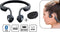 Lenco HBC-200 - Bone Conducting Bluetooth® hoofdtelefoon - Waterdicht IPX5 - Zwart