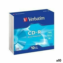 Verbatim CD-R Extra Protection - 700 MB 52x - 10 stuks (10 stuks)