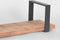 LABEL51 Haardhout Rek Wanddecoratie - Zwart - Metaal - XL