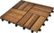 vidaXL - Terrastegels - 30 - x - 30 - cm - Acacia - set - van - 30