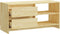 vidaXL - Tv-meubel - 80x31x39 - cm - massief - grenenhout