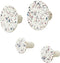 Blomus Ponto kapstokhaken set van 4 terrazzo gekleurd