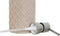 Zeepdispenser Home ESPRIT Beige Hars Bamboe 7 x 9 x 18 cm