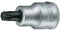 Gedore 6271780 - Dopsleutel-schroevendraaier 3/4 - TORX® T60 - 80 mm lengte