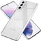 iMoshion Hoesje Geschikt voor Samsung Galaxy S21 Plus Hoesje Siliconen - iMoshion Design hoesje - Wit / Transparant / Dandelion
