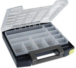 Raaco Boxxser 55 - Sorteerdoos 5x5-13 - 3 losse inzetbakjes - Blauw