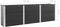 vidaXL - Plantenbak - verhoogd - 300x100x91 - cm - HKC - grijs