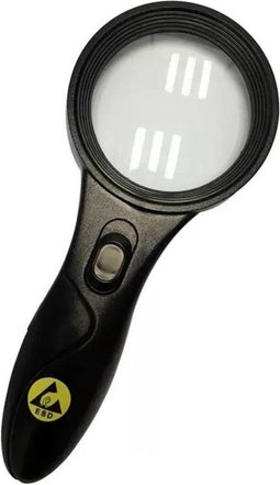 Bernstein Tools for Electronics 2-298 Vergrootglas Vergrotingsfactor: 5 x Lensgrootte: (Ø) 62 mm Zwart