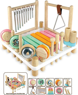 I'm Toy - Muziekcenter - 9 instrumenten - Pastel kleuren