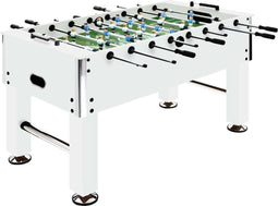 vidaXL Voetbaltafel 60 kg 140x74.5x87.5 cm staal wit