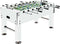 vidaXL Voetbaltafel 60 kg 140x74.5x87.5 cm staal wit