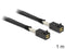 Delock 1m - Mini SAS HD SFF-8643 - 4 kanalen - Zwart