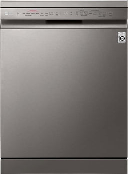 LG DF365FPS - Vaatwasser Vrijstaand - 14 couverts - Zilver