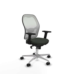 Piqueras y Crespo 2D086N0 - Gaming stoel - Hoogteverstelbaar met armleuning - Zwart