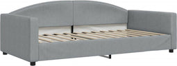 vidaXL - Slaapbank - 100x200 - cm - stof - lichtgrijs