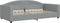 vidaXL - Slaapbank - 100x200 - cm - stof - lichtgrijs