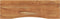 vidaXL - Bureaublad - rechthoekig - 160x50x2,5 - cm - massief - acaciahout