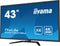 Iiyama ProLite X4373UHSU-B1 - 43'' Ultra HD 4K Monitor - PbP functie - Zwart