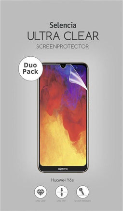 Selencia Screenprotector Geschikt voor Huawei Y6s - Selencia Duo Pack Ultra Clear Screenprotector smartphone