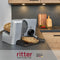 Ritter E16 - Elektrische Snijmachine - Golfgeslepen Mes - Zilver