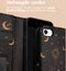 iMoshion Hoesje Geschikt voor iPhone SE (2022) / SE (2020) / 8 / 7 / 6s / 6 Hoesje Met Pasjeshouder - iMoshion Design Bookcase smartphone - Zwart / Sky Black
