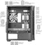 Mars Gaming MC-NEO - Tower Behuizing - CPU FREEZER Koelsysteem - Zwart