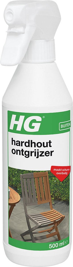 HG hardhout ontgrijzer 500ml