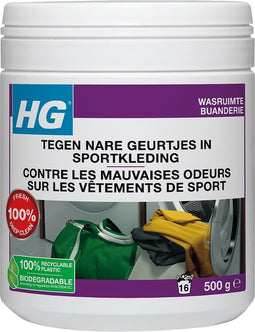 HG tegen nare geurtjes in sportkleding wasmiddeltoevoeging 500gr