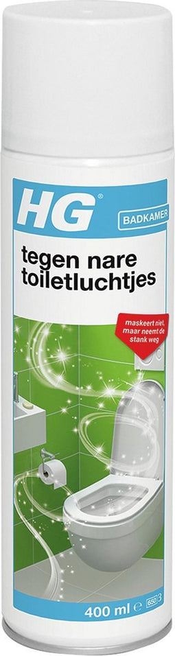 HG tegen nare toiletluchtjes 400ml
