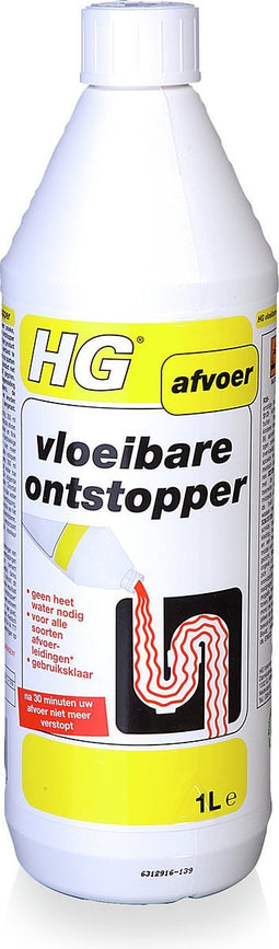 HG vloeibare ontstopper 1L 1L
