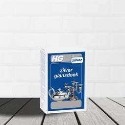 HG zilver glansdoek 1st