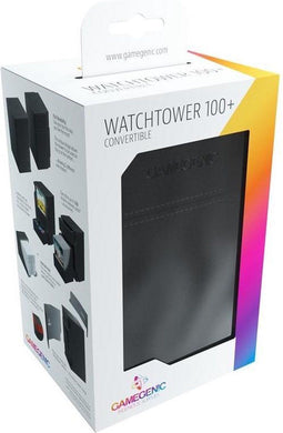 Gamegenic Watchtower 100+ - Deckbox met kaartdispenser - Zwart