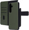 Mobiparts 128588 - 2-in-1 Wallet Case - Echt leer met uitneembare backcover - Groen