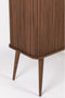 Zuiver Barbier Kast/ Opbergkast Hout Walnoot - Bruin