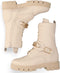 Gabor 92.743 - Veterboots - Leren laarzen met rits - Wit