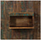 vidaXL - Nachtkastje - 50x27x50 - cm - massief - gerecycled - hout - meerkleurig