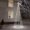 vidaXL - Kerstboom - met - grondpin - 310 - LED's - koudwit - 300 - cm