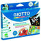 Set Viltstiften Giotto Multicolour 6 Onderdelen (6 Stuks)