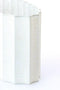 Light & Living Lampenkap ovaal Disli - Wit - 45x21x22cm - Modern