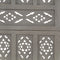 vidaXL - Kamerscherm - 5 - panelen - handgesneden - 200x165 - cm - mangohout - grijs