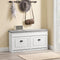 SoBuy FSR64-WG - Schoenenkast - 2 kleppen - Wit