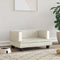 vidaXL - Hondenmand - 60x40x30 - cm - fluweel - crèmekleurig