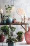Mica Decorations Gabriel Vaas - H60 x Ø24 cm - Keramiek - Bordeaux