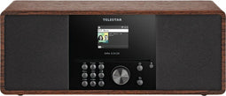 Telestar DIRA S 24 CD - DAB+/FM Radio/CD-speler - USB Bluetooth - Bruin