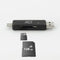 ACT AC6375 - USB-C/USB-A Kaartlezer - SD/microSD - Zwart
