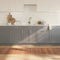 vidaXL - Vloerkleed - rechthoekig - 60x300 - cm - bamboe - naturel