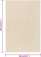vidaXL - Vloerkleed - kortpolig - 200x290 - cm - crèmekleurig