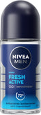 Nivea Men - Fresh Active - Deodorant Roller - 72u zweet- en geurbescherming - 50ml