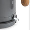 DOMO DO9268WK - Waterkoker - 1,7L 360° draaibaar - Grijs met houtlook
