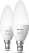 Philips Hue E14 Candle - Smart Lamp - ZigBee - Duopack